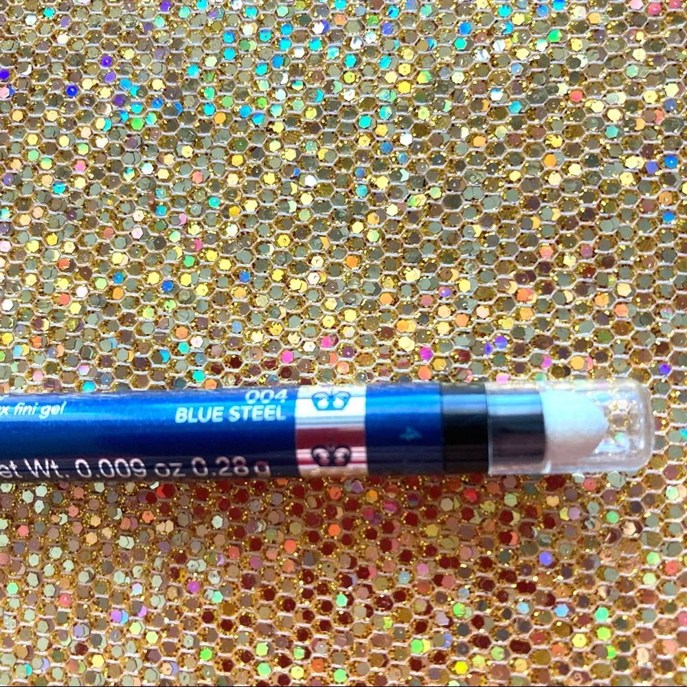 🆕 Rimmel Exaggerate Smoke N Shine Eyeliner, 004 Blue Steel